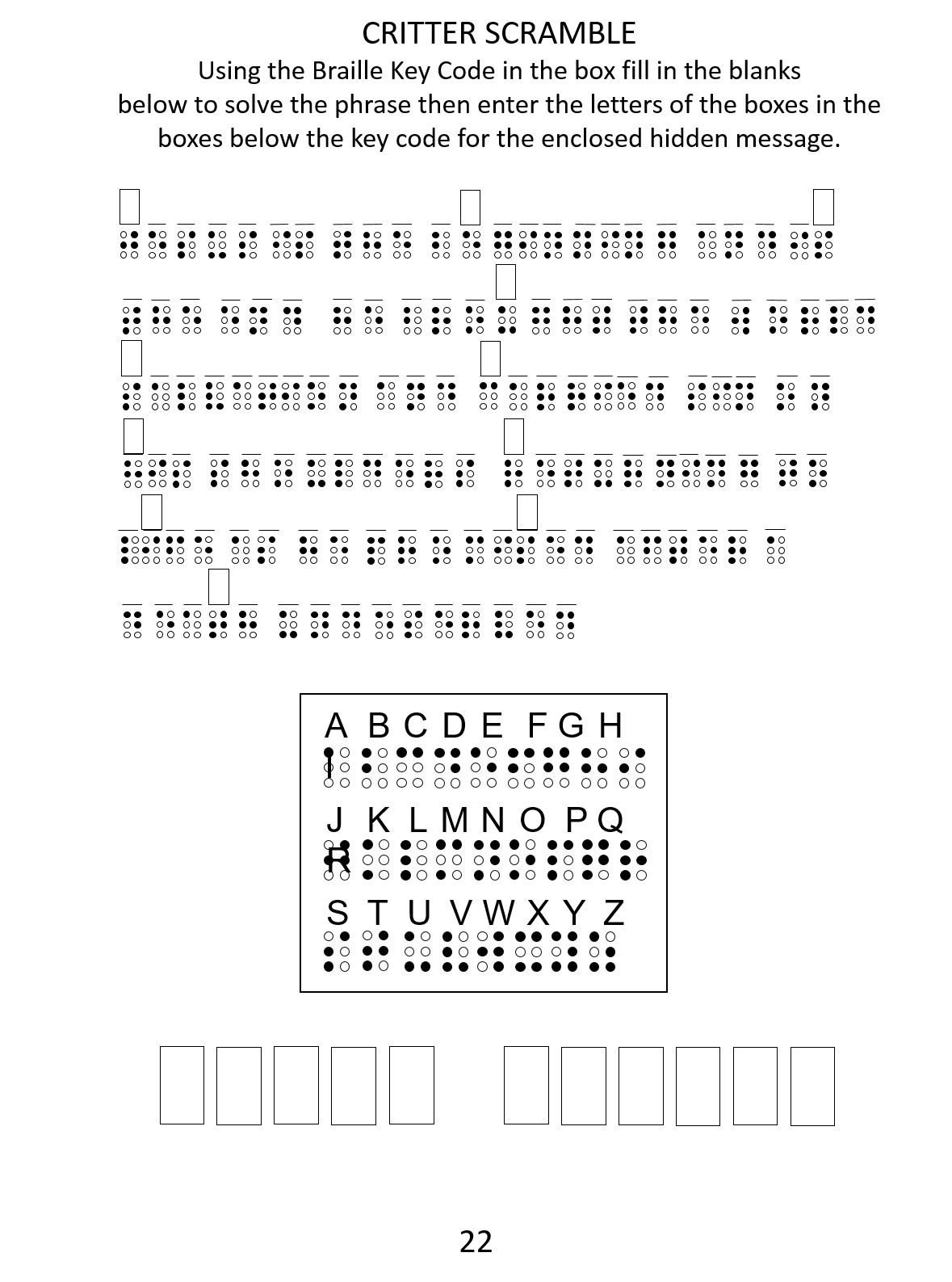 CODED CRITTERS COLOR/ACTIVITY BOOK #3