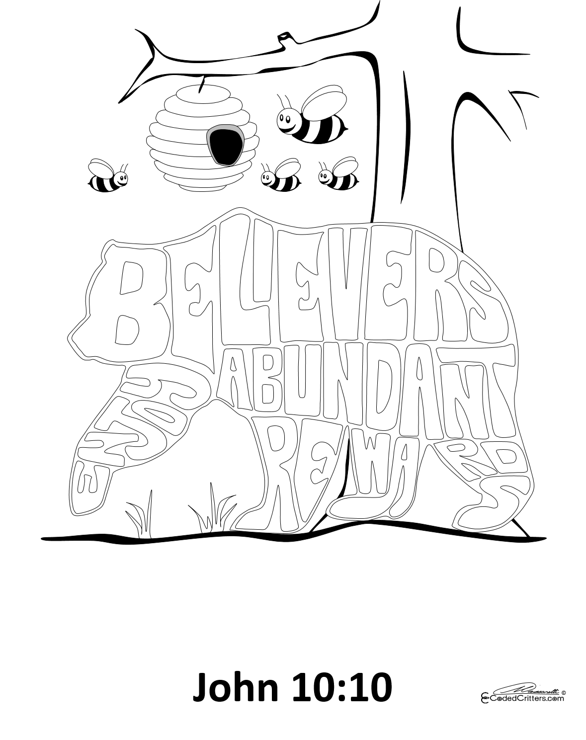 CODED CRITTERS COLOR/ACTIVITY BOOK #1