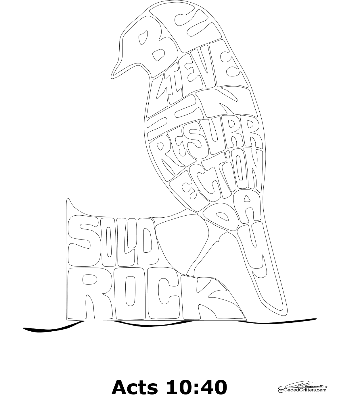 CODED CRITTERS COLOR/ACTIVITY BOOK #3